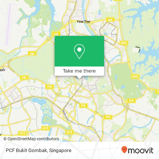 PCF Bukit Gombak地图