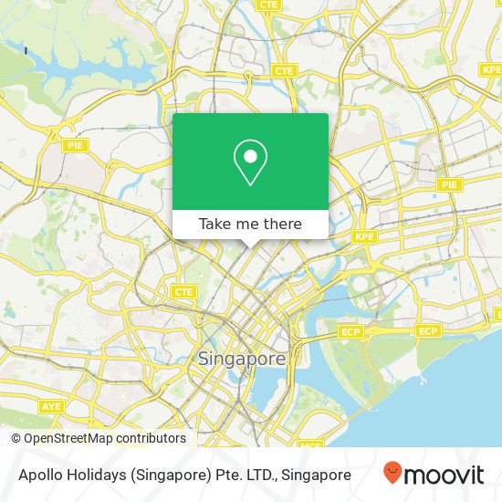 Apollo Holidays (Singapore) Pte. LTD. map