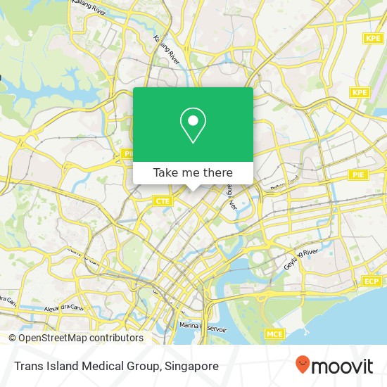 Trans Island Medical Group map