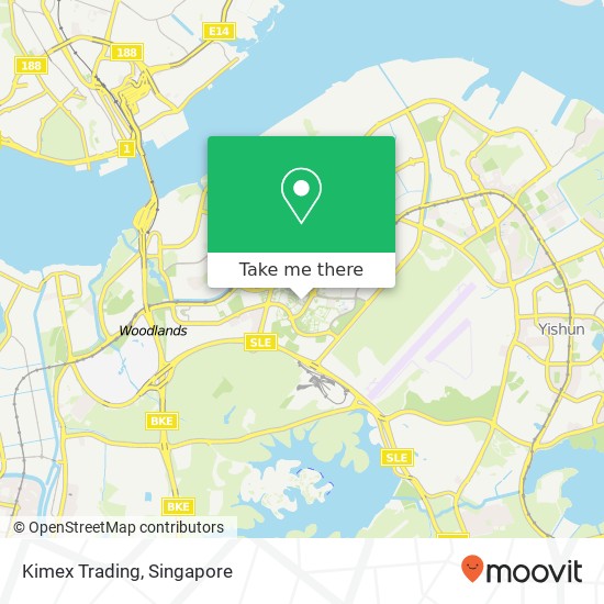 Kimex Trading map