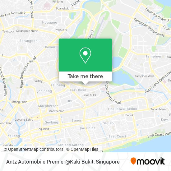 Antz Automobile Premier@Kaki Bukit map