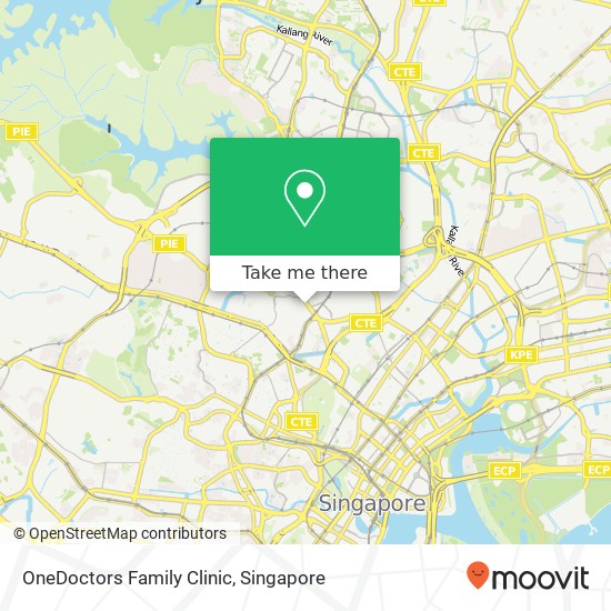 OneDoctors Family Clinic地图