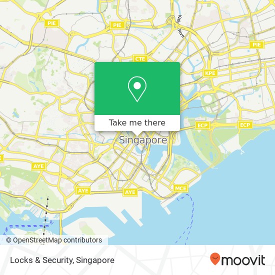 Locks & Security map