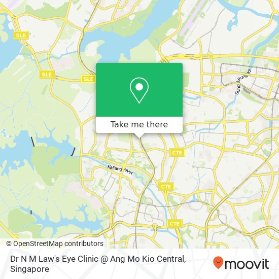 Dr N M Law's Eye Clinic @ Ang Mo Kio Central map
