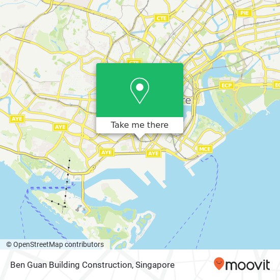 Ben Guan Building Construction map