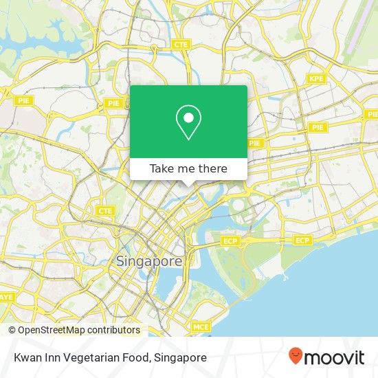 Kwan Inn Vegetarian Food map