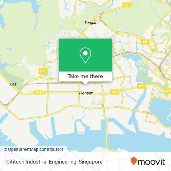 Cititech Industrial Engineering map