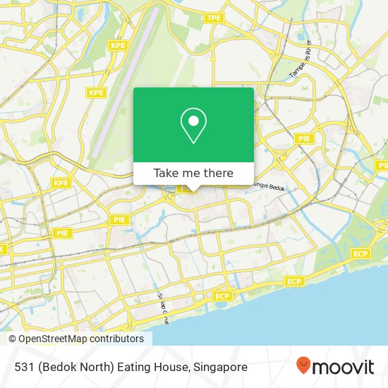 531 (Bedok North) Eating House map