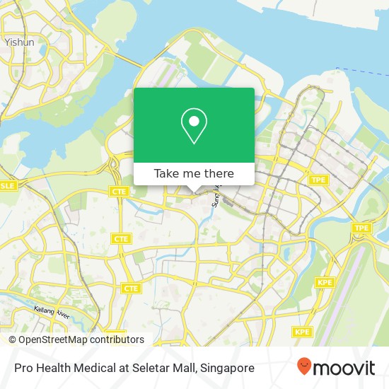 Pro Health Medical at Seletar Mall地图