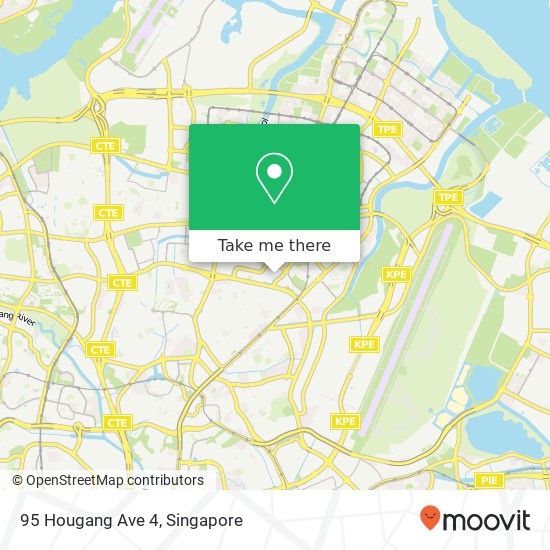 95 Hougang Ave 4地图