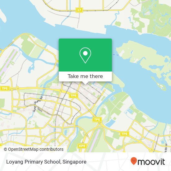 Loyang Primary School map