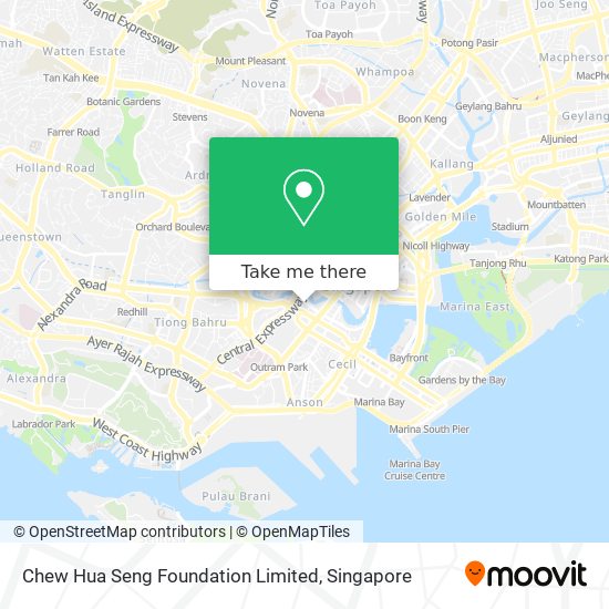 Chew Hua Seng Foundation Limited map