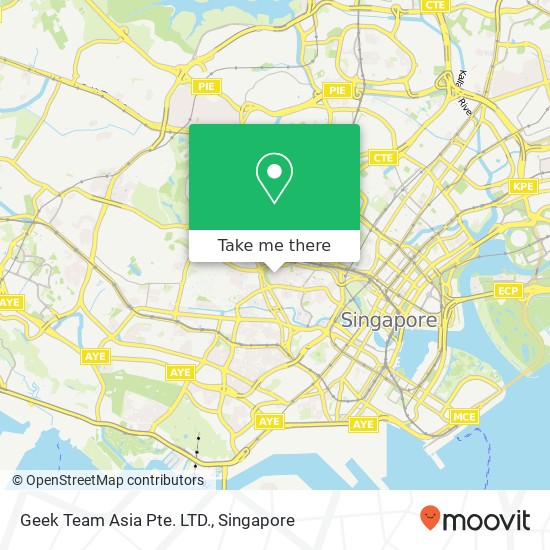 Geek Team Asia Pte. LTD.地图