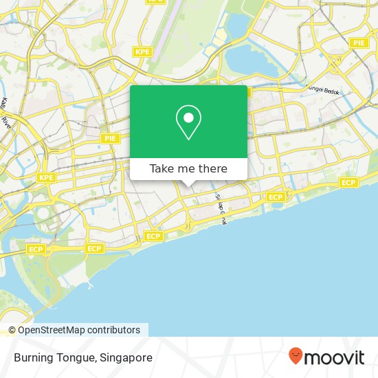 Burning Tongue map