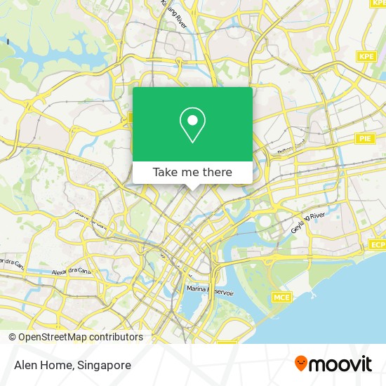 Alen Home map