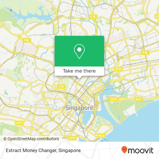 Extract Money Changer map