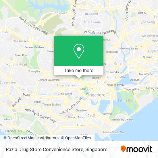 Razia Drug Store Convenience Store地图
