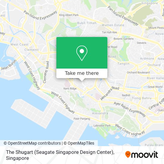 The Shugart (Seagate Singapore Design Center) map