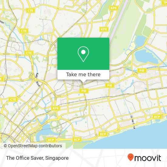 The Office Saver map