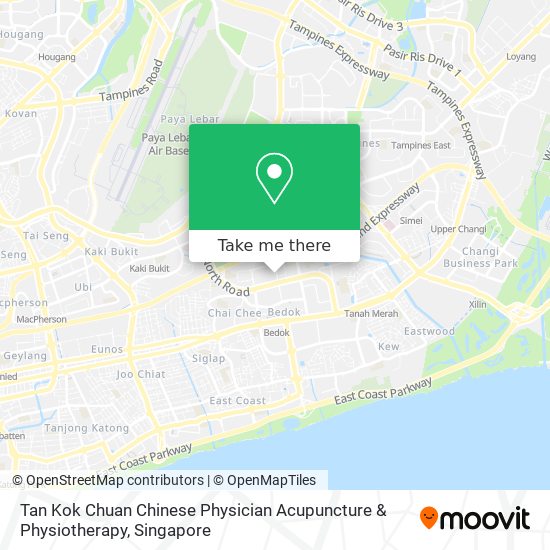 Tan Kok Chuan Chinese Physician Acupuncture & Physiotherapy map
