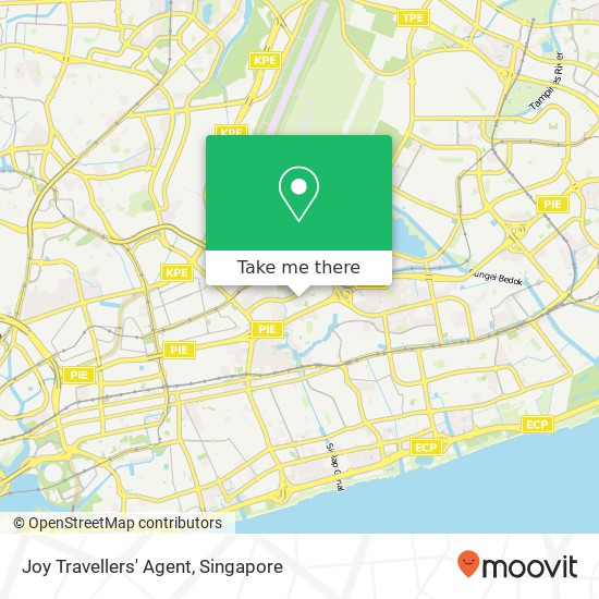 Joy Travellers' Agent map