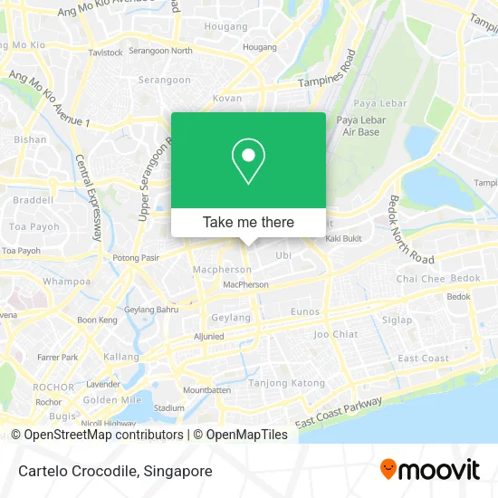 Cartelo Crocodile map