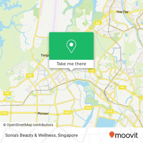 Sonia's Beauty & Wellness map