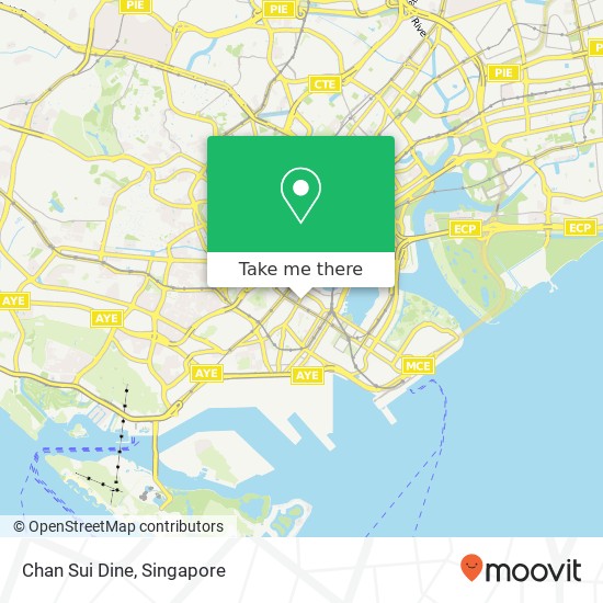 Chan Sui Dine map