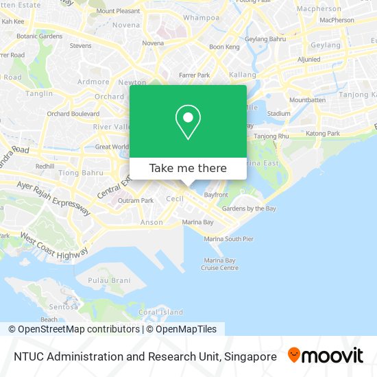 NTUC Administration and Research Unit地图