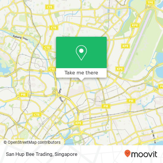 San Hup Bee Trading map