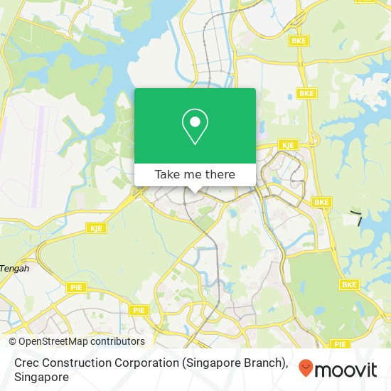 Crec Construction Corporation (Singapore Branch)地图