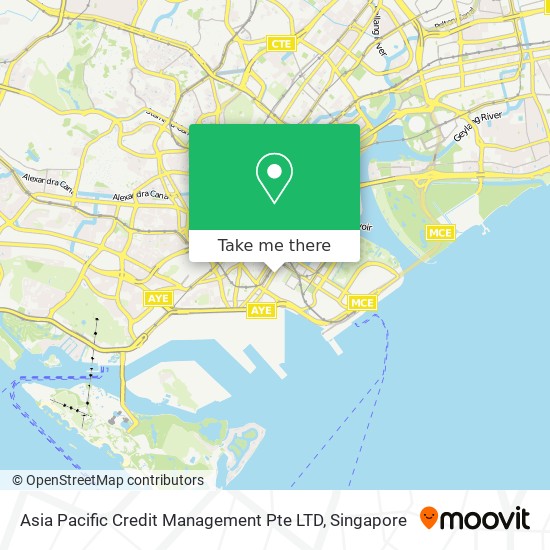 Asia Pacific Credit Management Pte LTD map