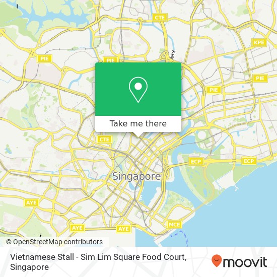 Vietnamese Stall - Sim Lim Square Food Court map