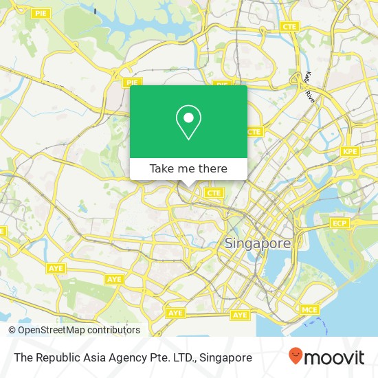 The Republic Asia Agency Pte. LTD. map