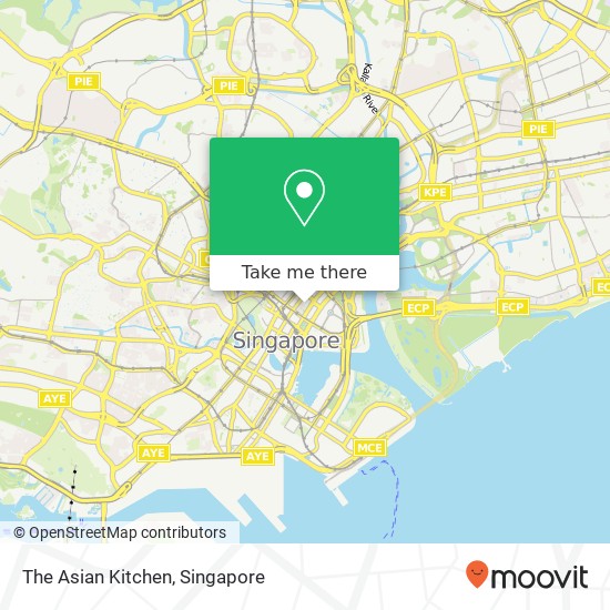 The Asian Kitchen地图