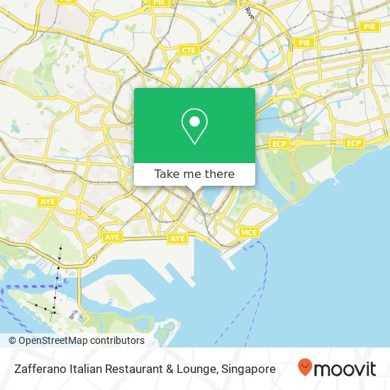 Zafferano Italian Restaurant & Lounge map