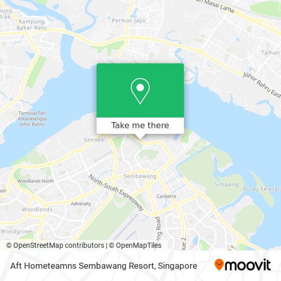 Aft Hometeamns Sembawang Resort map