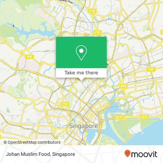 Johan Muslim Food map
