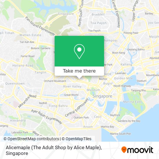 Alicemaple (The Adult Shop by Alice Maple) map