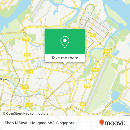 Shop N Save - Hougang 683 map