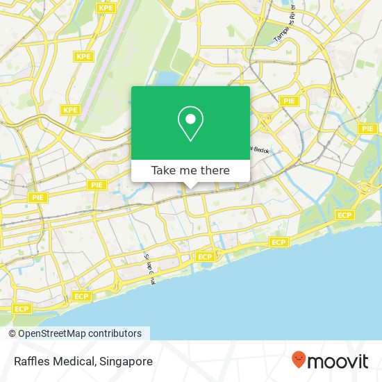 Raffles Medical map