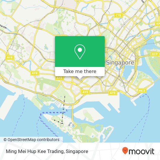 Ming Mei Hup Kee Trading map