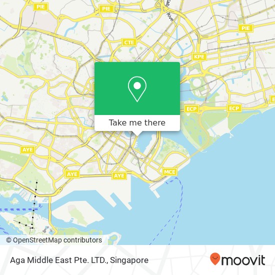 Aga Middle East Pte. LTD.地图