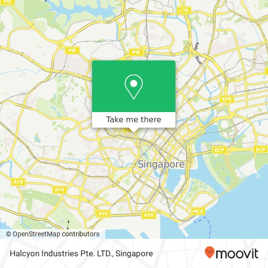 Halcyon Industries Pte. LTD. map