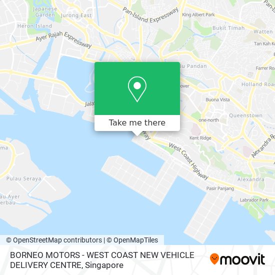 BORNEO MOTORS - WEST COAST NEW VEHICLE DELIVERY CENTRE map