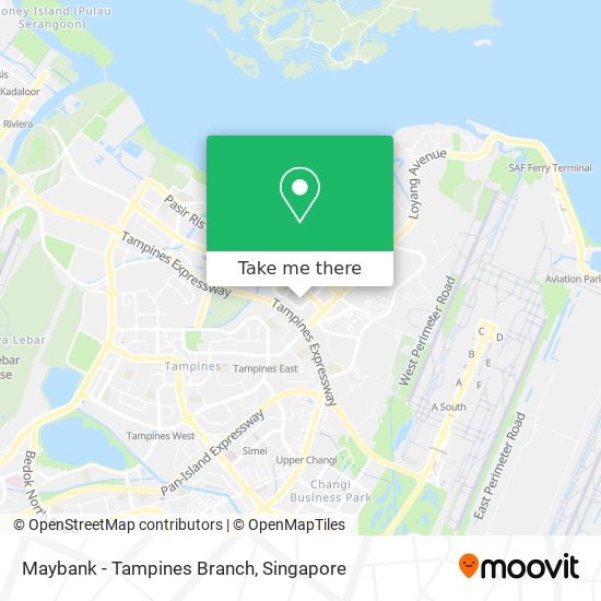 Maybank - Tampines Branch地图