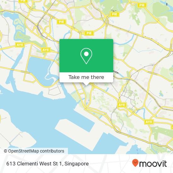 613 Clementi West St 1 map