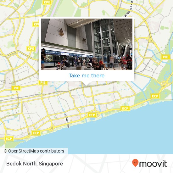 Bedok North map