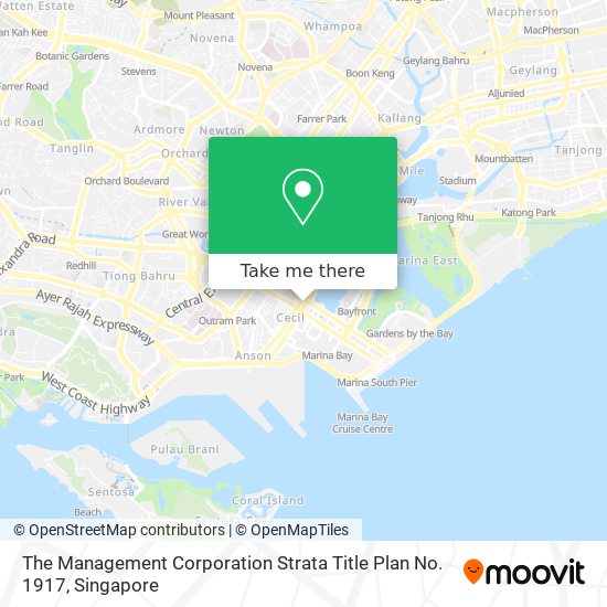 The Management Corporation Strata Title Plan No. 1917地图