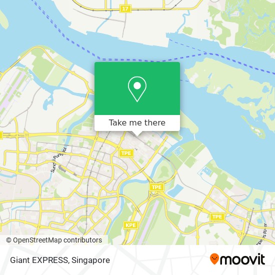 Giant EXPRESS map